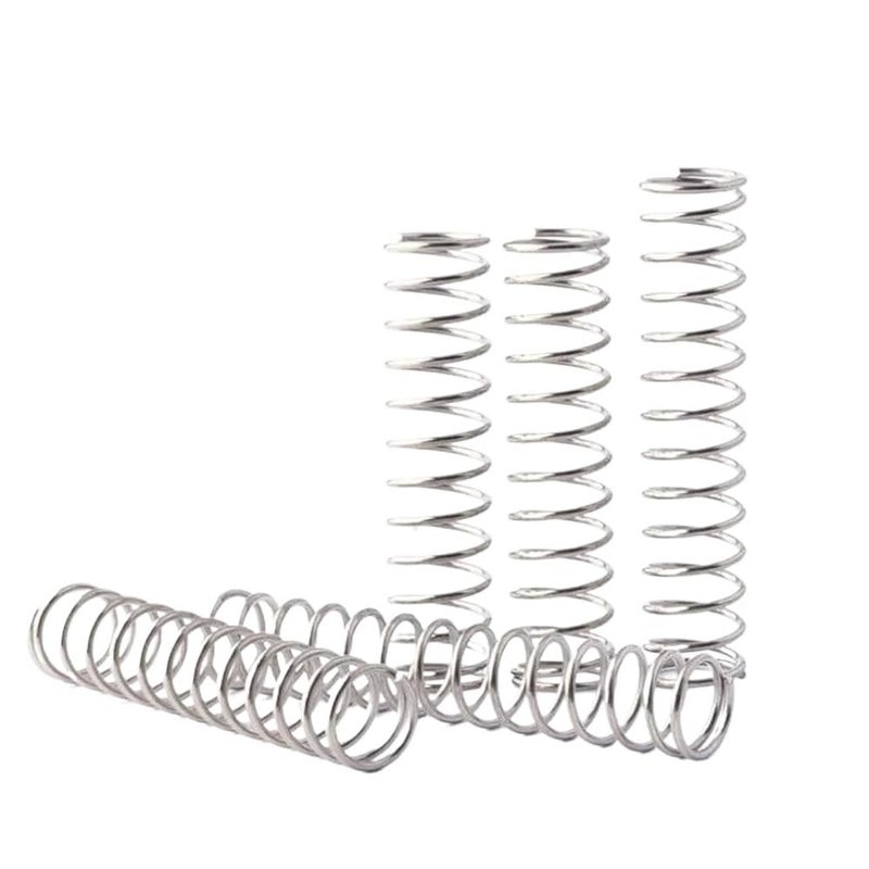 10Pcs Galvanized Compression Springs 0 9x12x40mm Wire Diameter 0 9 1 4mm Length 10 100mm Outer Diameter 5 20mm - Image 1